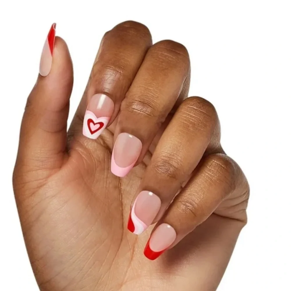 KISS imPRESS PRESS-ON COFFIN STYLE NAILS MANICURE- BUNDLE OF TWO - Picture 6 of 9